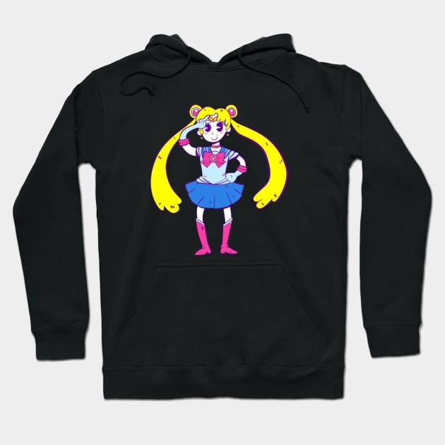 Retro Usagi Hoodie by LutihLu